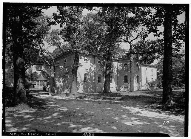 The Armory & Main Gate, 1936