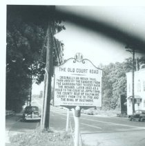 Old Court Road Marker